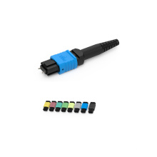 Portable Premium Durable Material Mpo 24 Fiber Multimode Fiber Optic Connector